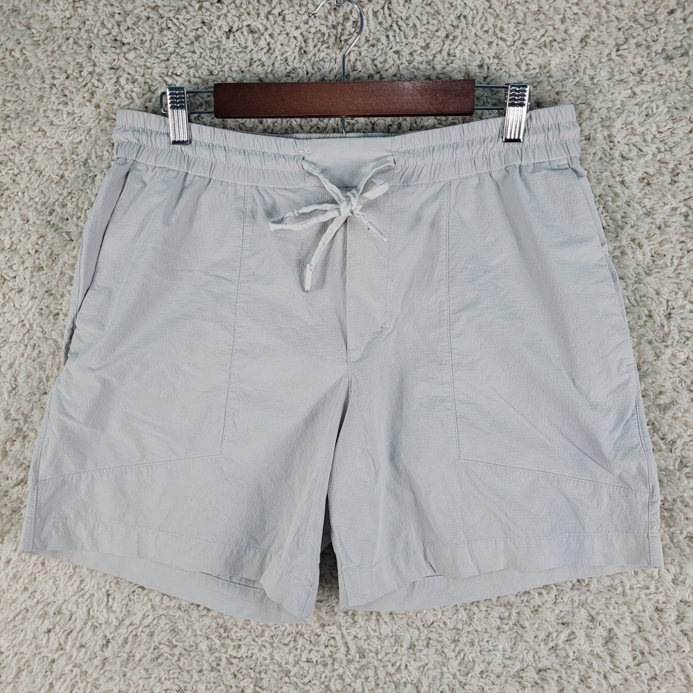 Lululemon Lab Shorts Womens 6 Grey Excellent Ripstop Hiking Drawstring Active - Picture 2 of 13